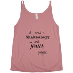 Ladies Flowy Slouchy Tank