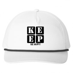 Snapback Five-Panel Rope Hat