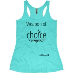 Ladies Slim Fit Super Soft Racerback Triblend Tank