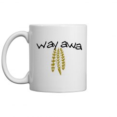 Golden Feather Mug