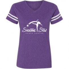 Ladies Relaxed Fit Vintage Sports Tee