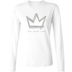 Ladies Relaxed Fit Basic Long Sleeve Tee