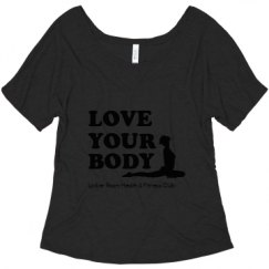 Ladies Flowy Slouchy Tee