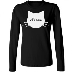 Ladies Relaxed Fit Basic Long Sleeve Tee