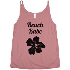 Beach babe tank top