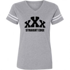 Ladies Relaxed Fit Vintage Sports Tee