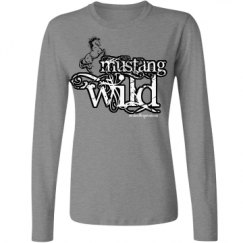 Ladies Relaxed Fit Basic Long Sleeve Tee