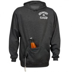 Unisex Beer Holder Tailgate Hoodie