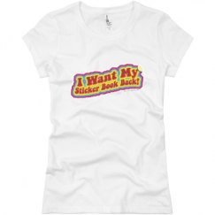 Ladies Slim Fit Basic Promo Jersey Tee