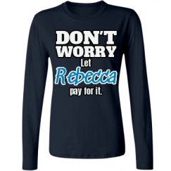 Ladies Relaxed Fit Basic Long Sleeve Tee