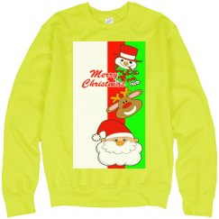 Unisex Neon Crewneck Sweatshirt