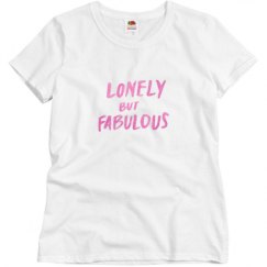 Ladies Semi-Fitted Relaxed Fit Basic Promo Tee