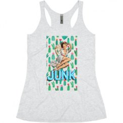 Ladies Slim Fit Super Soft Racerback Triblend Tank