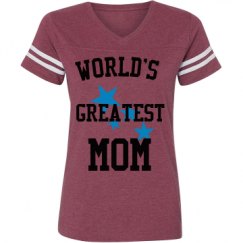 Ladies Relaxed Fit Vintage Sports Tee