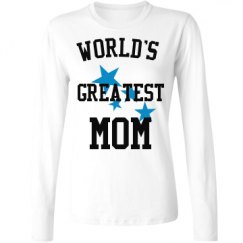 Ladies Relaxed Fit Basic Long Sleeve Tee