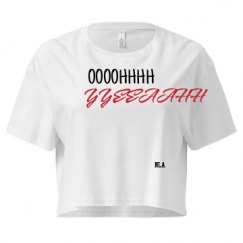 Ladies Festival Cali Crop Top Tee