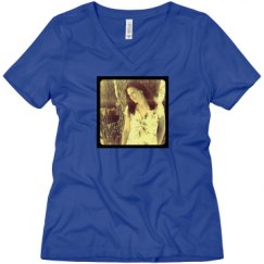 Ladies Relaxed Fit V-Neck Tee