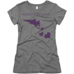 Ladies Slim Fit Super Soft Triblend Tee