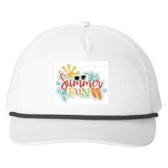 Snapback Five-Panel Rope Hat