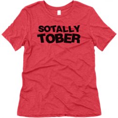 Ladies Relaxed Fit Super Soft Triblend Tee