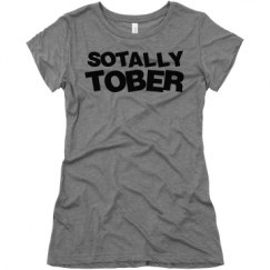 Ladies Slim Fit Super Soft Triblend Tee