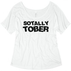 Ladies Flowy Slouchy Tee