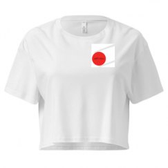 Ladies Festival Cali Crop Top Tee