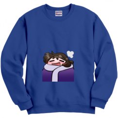 Unisex Film and Foil Crewneck Sweatshirt