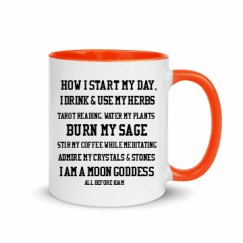 11oz Ceramic Mug with Color Inside