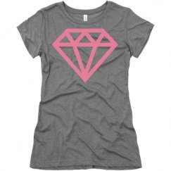 Ladies Slim Fit Super Soft Triblend Tee