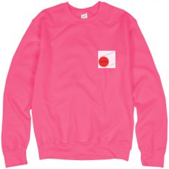 Unisex Neon Crewneck Sweatshirt