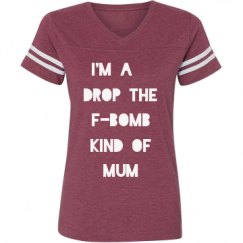 Ladies Relaxed Fit Vintage Sports Tee