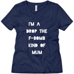 Ladies Relaxed Fit V-Neck Tee