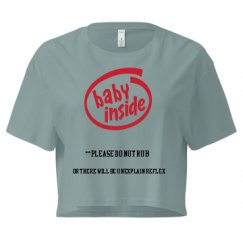 Ladies Festival Cali Crop Top Tee