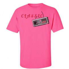 Unisex Ultra Cotton Safety Neon Crewneck Tee