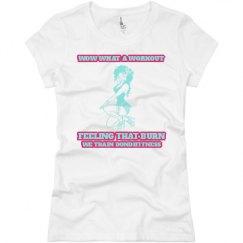Ladies Slim Fit Basic Promo Jersey Tee