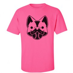 Unisex Ultra Cotton Safety Neon Crewneck Tee