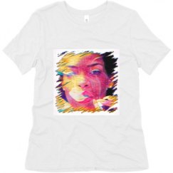 Ladies Relaxed Fit Super Soft Triblend Tee