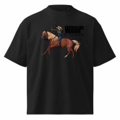 Unisex Organic Oversized High Neck T-Shirt