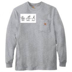 Unisex Carhartt Pocket Long Sleeve Tee
