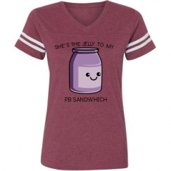 Ladies Relaxed Fit Vintage Sports Tee