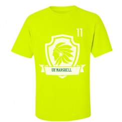 Unisex Ultra Cotton Safety Neon Crewneck Tee