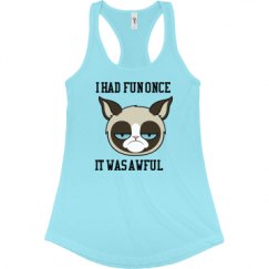 Ladies Slim Fit Racerback Tank Top