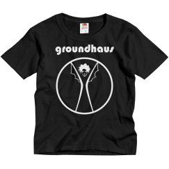 Groundhaus kids t-shirt, no back, no distress