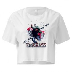 Ladies Festival Cali Crop Top Tee