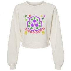 Women's Raglan Pullover Fleece