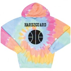 Unisex Tie-Dye Fleece Hoodie