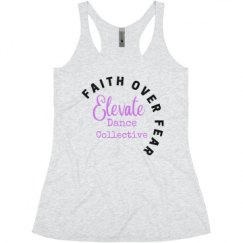 Ladies Slim Fit Super Soft Racerback Triblend Tank