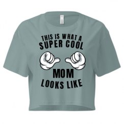 Ladies Festival Cali Crop Top Tee