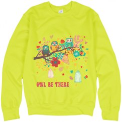 Unisex Neon Crewneck Sweatshirt